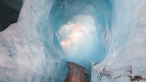 Ice cave, Rhone glacier