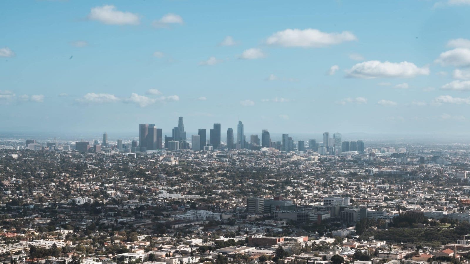 View over Los Angeles