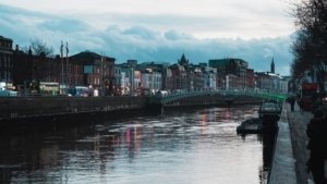 Fluss Liffey in Dublin