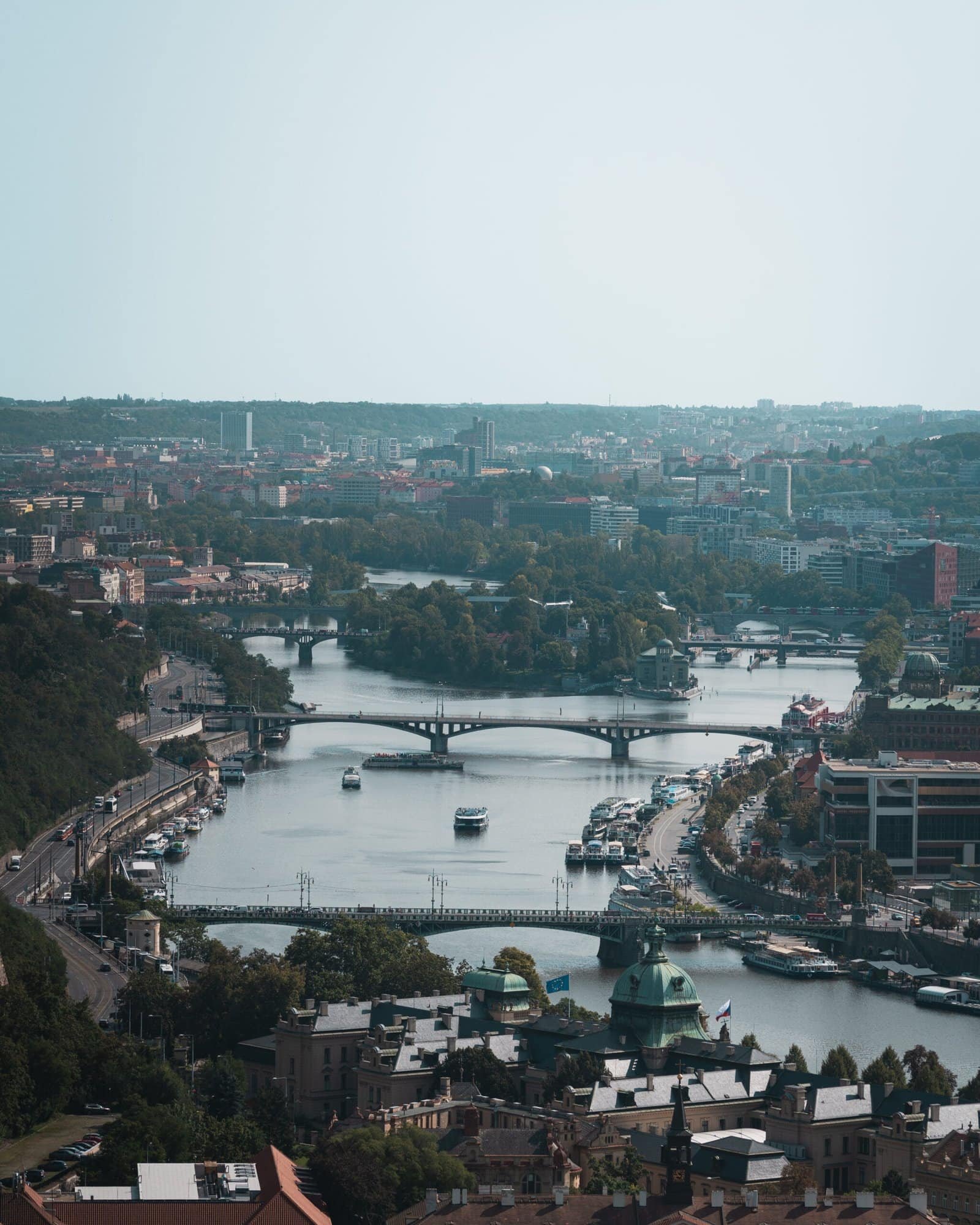 View of the Vltava