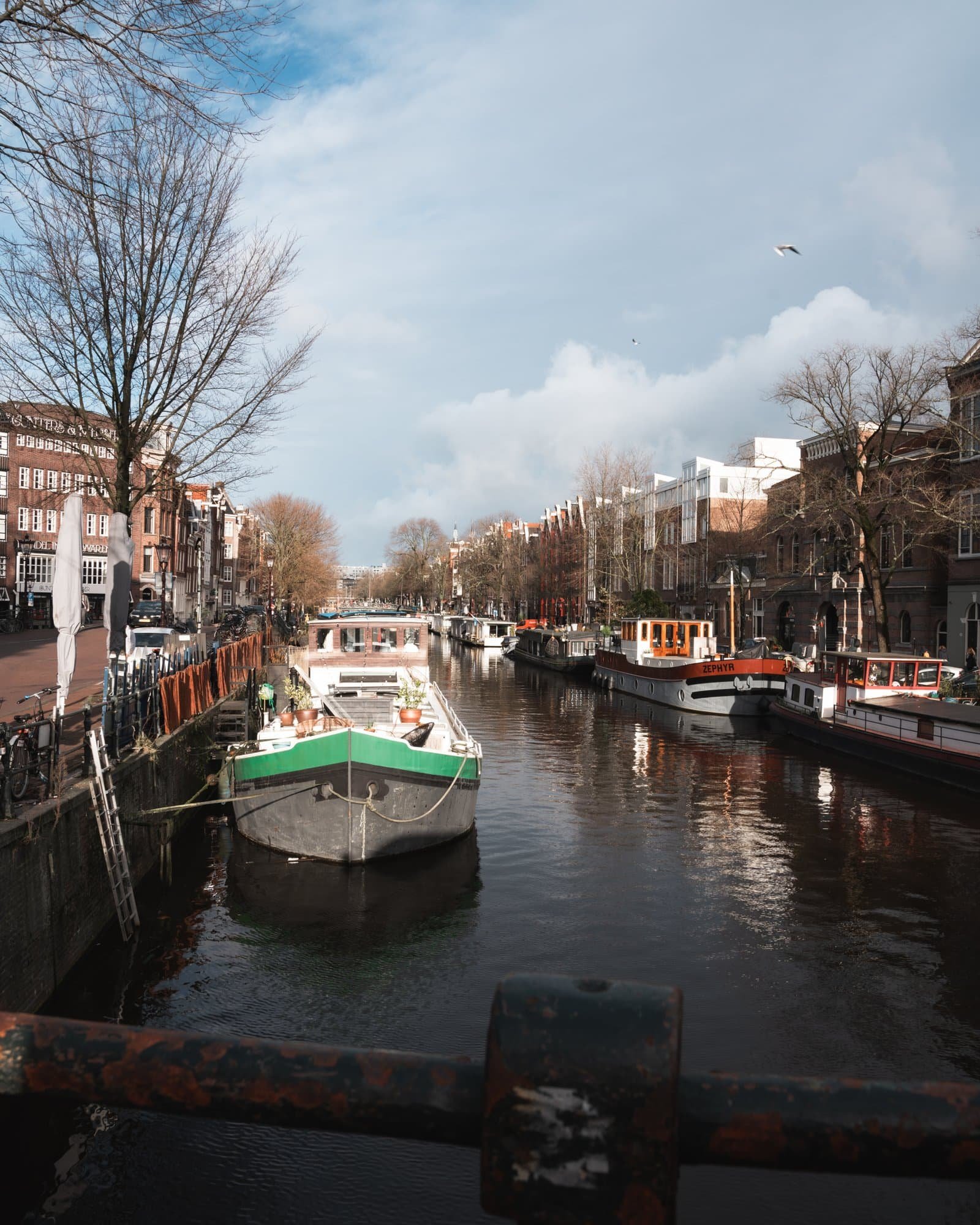 Canals in the Jordaan district