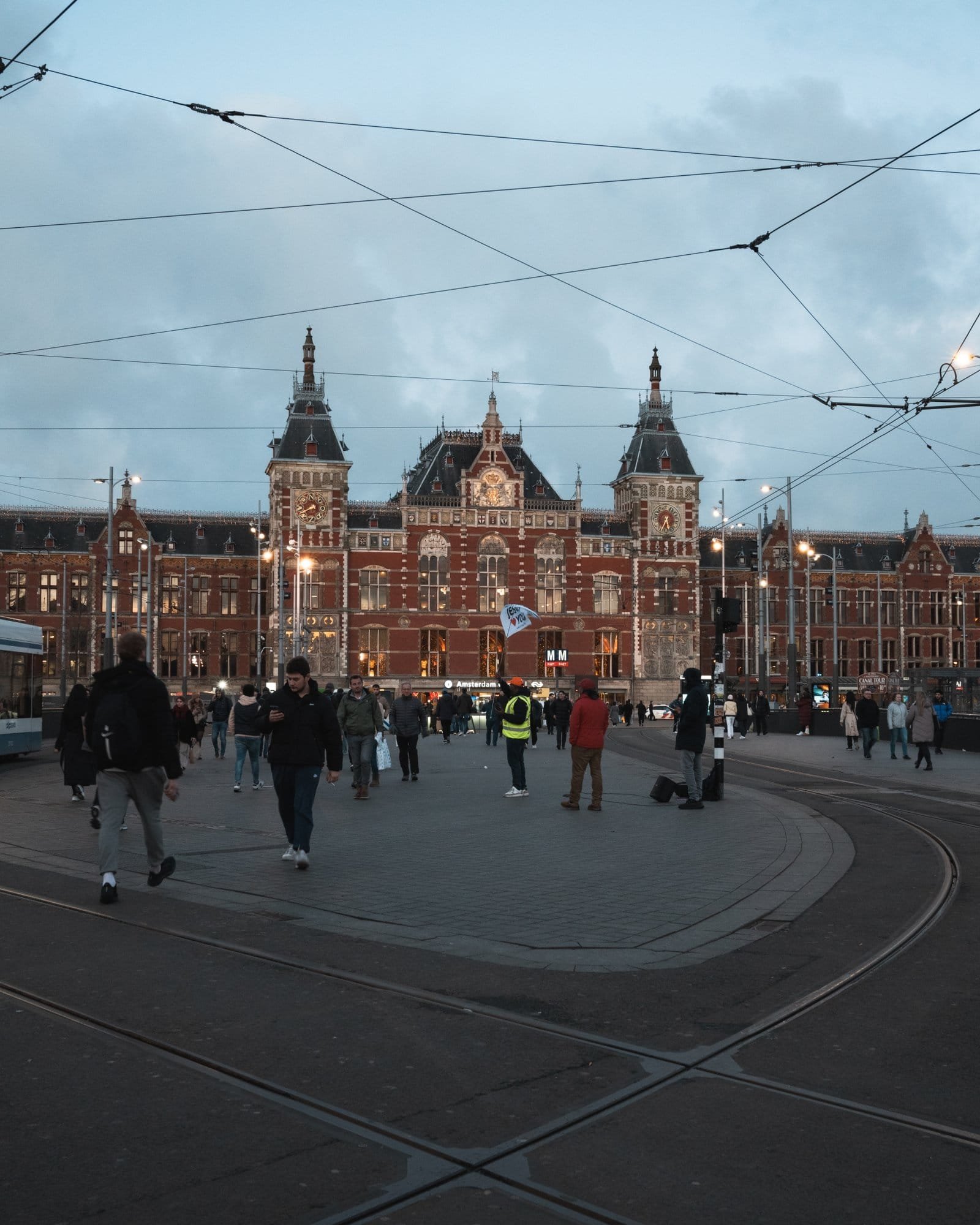 Amsterdam Centraal Train Station