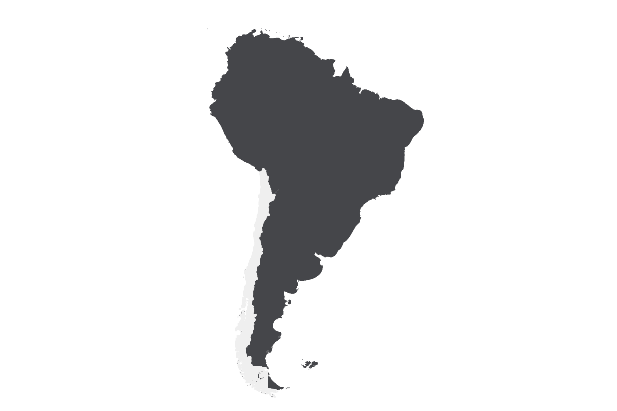 Chile Südamerika Karte