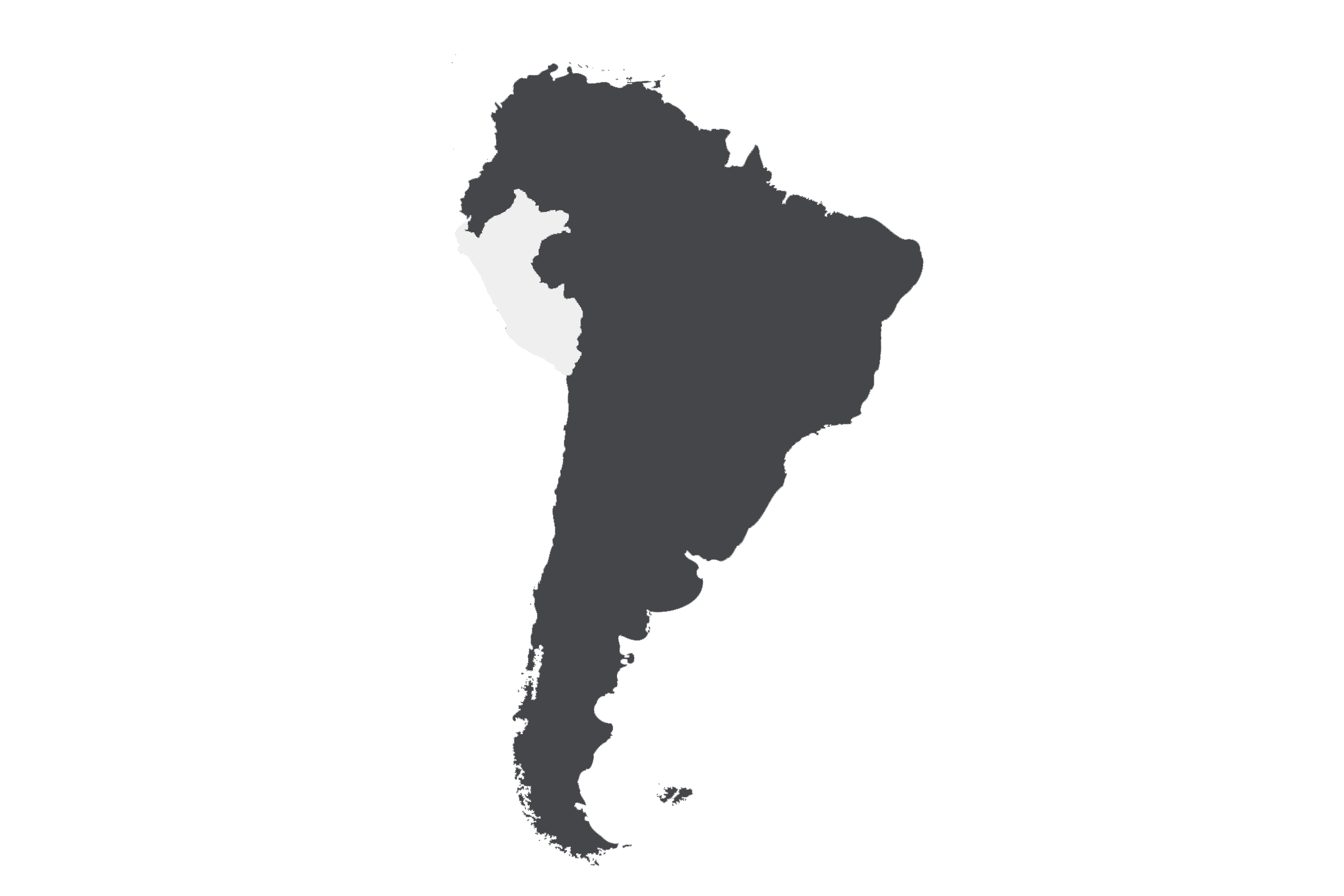 Peru Südamerika Karte