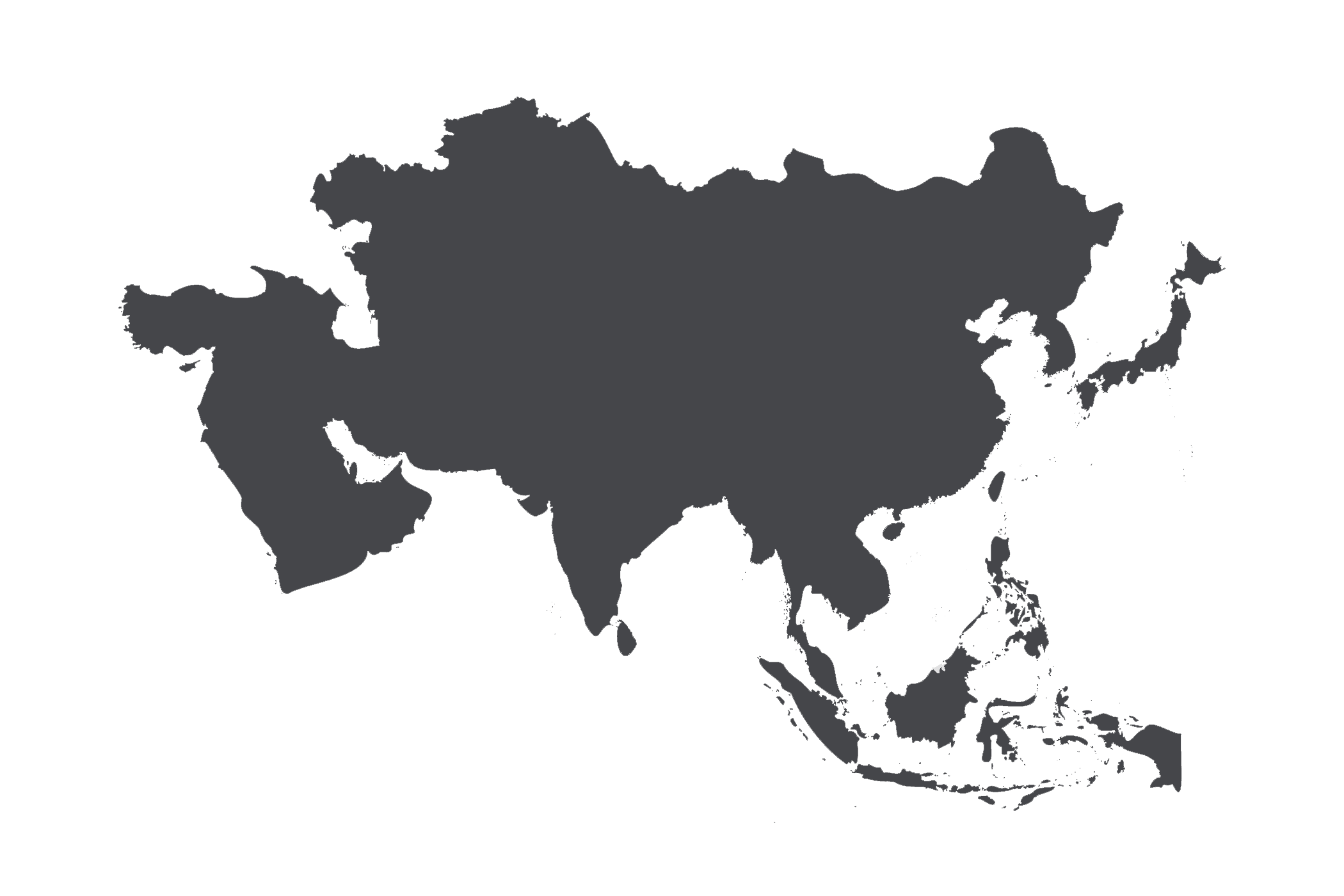 Brunei Asien Karte