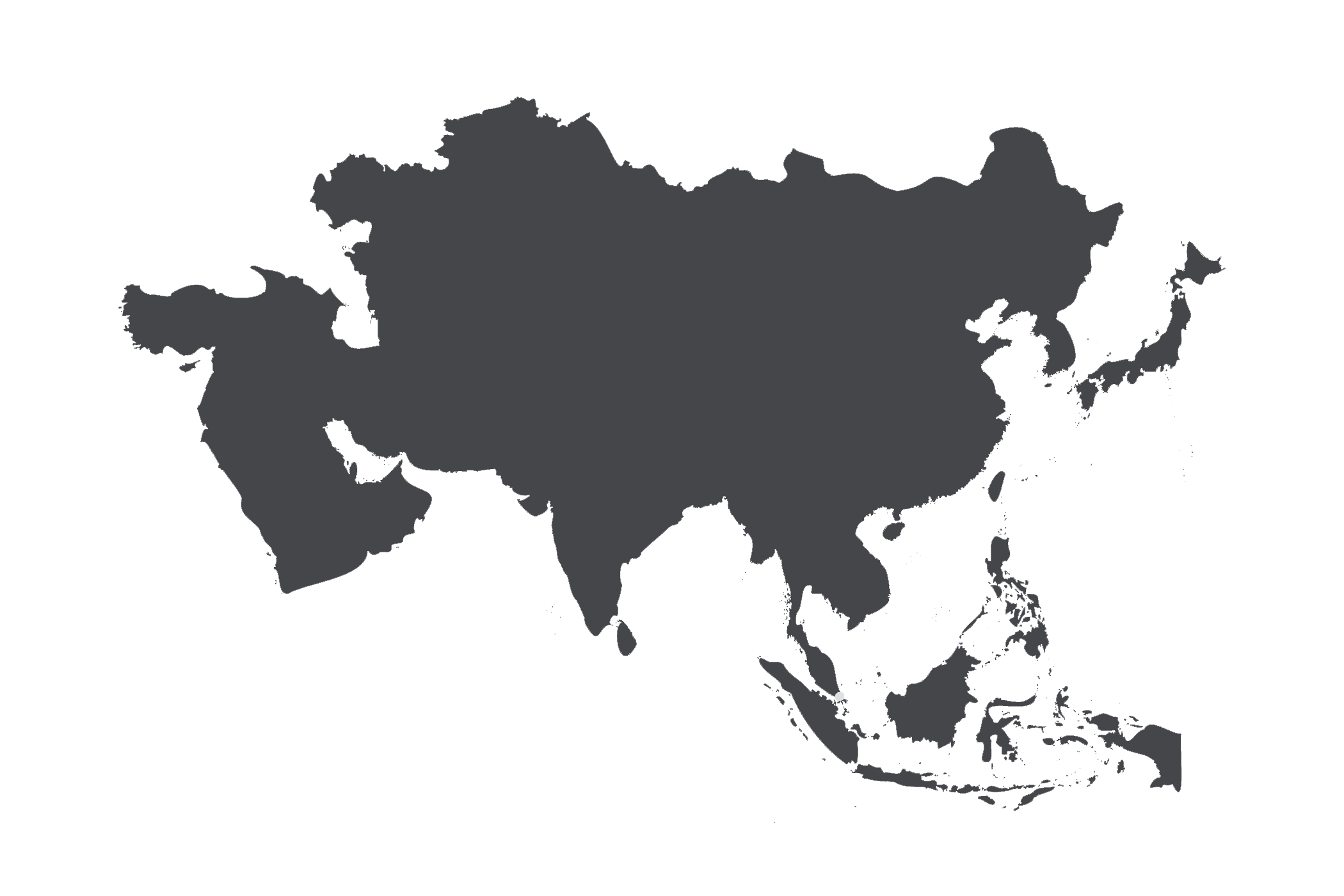 Singapur Asien Karte