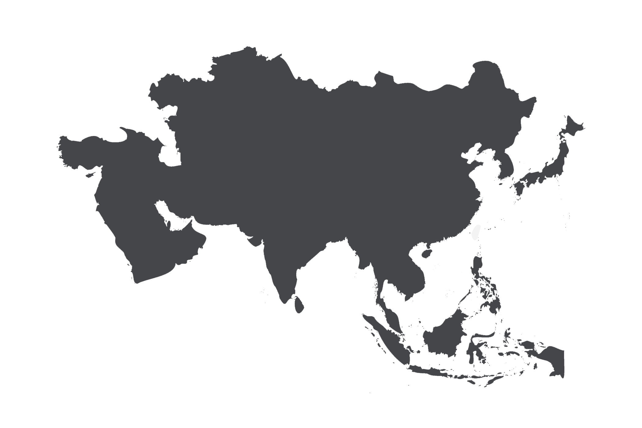 Taiwan Asia Map