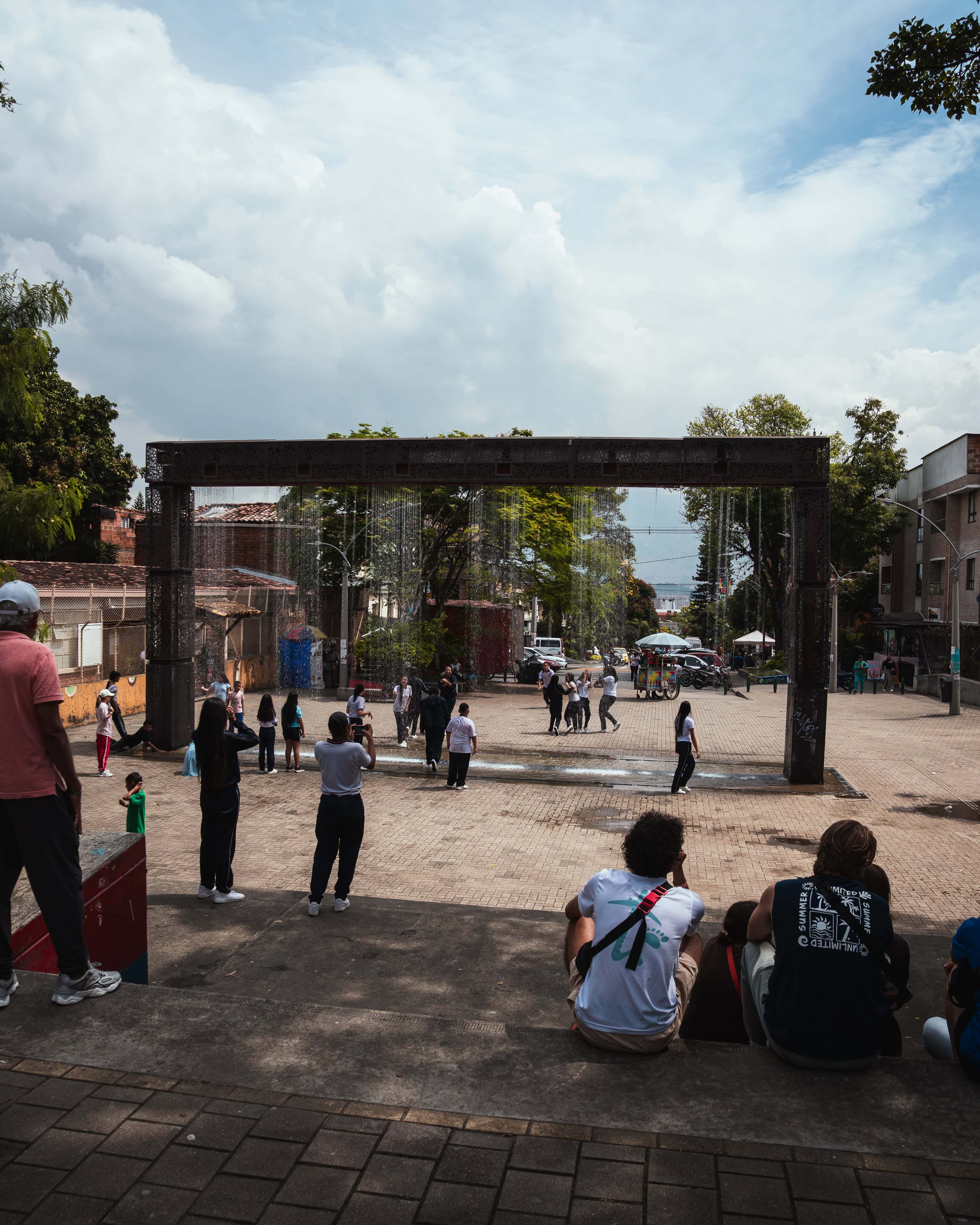 Wassertor in Comuna 13