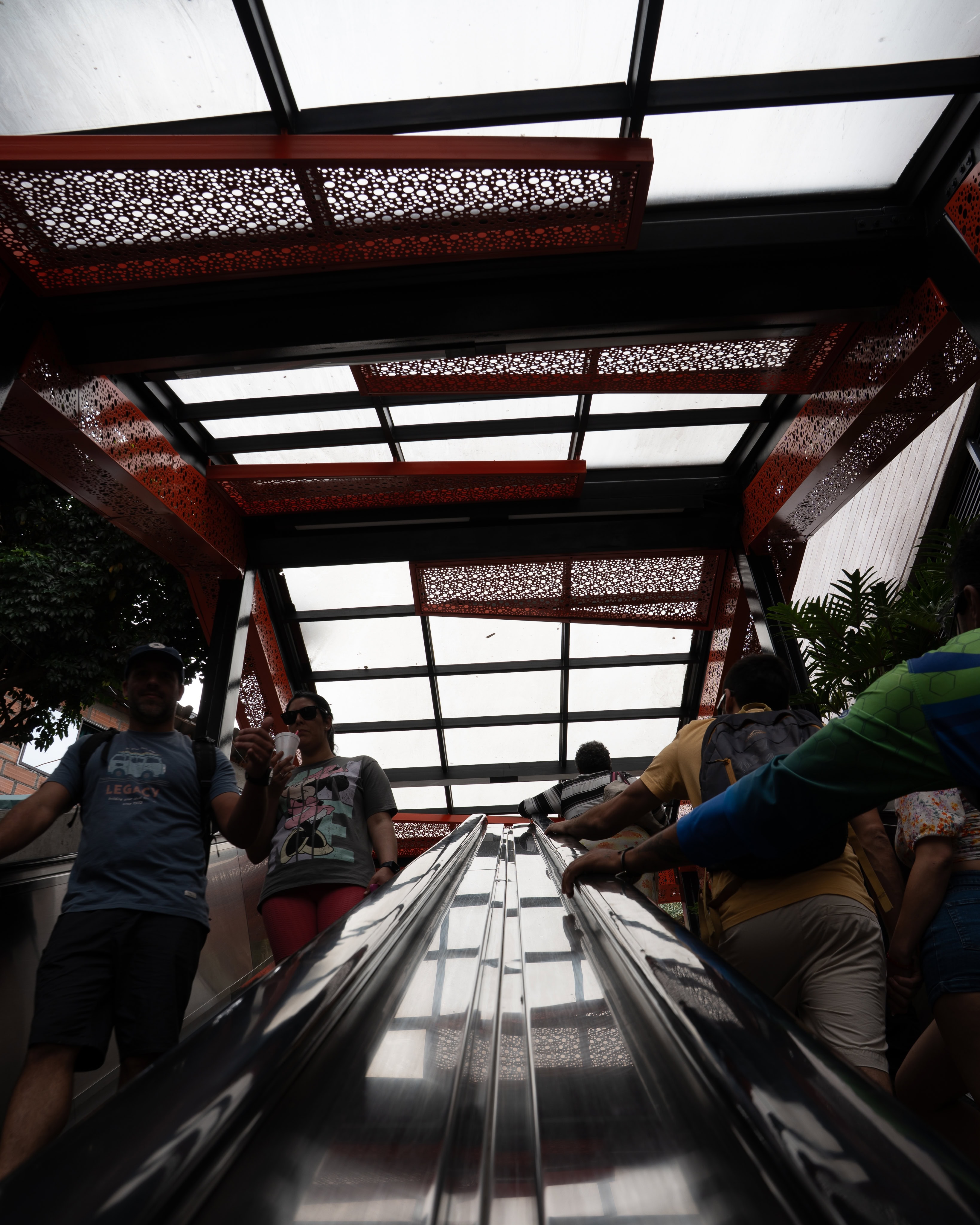 Rolltreppen in Comuna 13