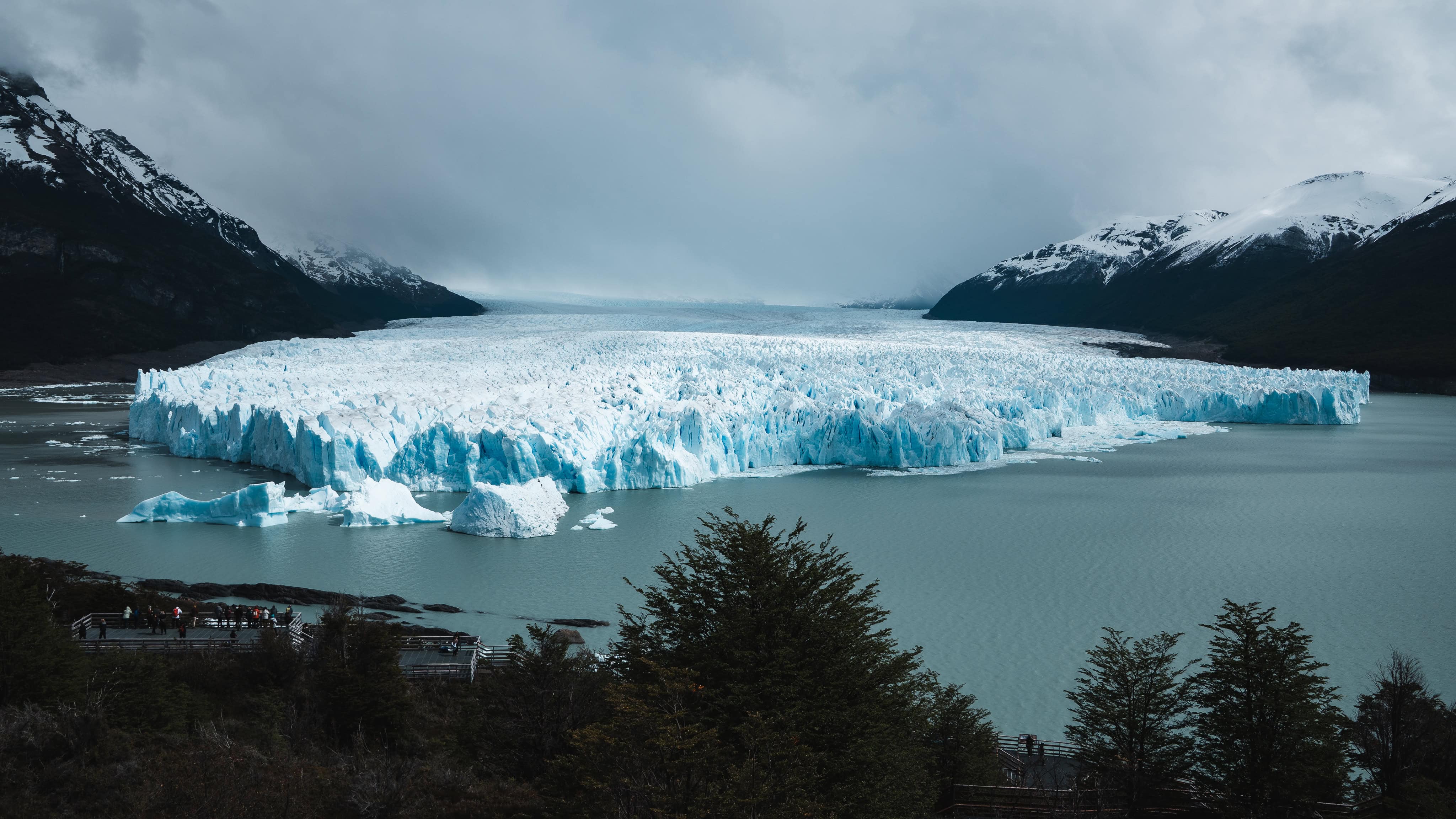 Aussicht auf den Perito Moreno Gletscher